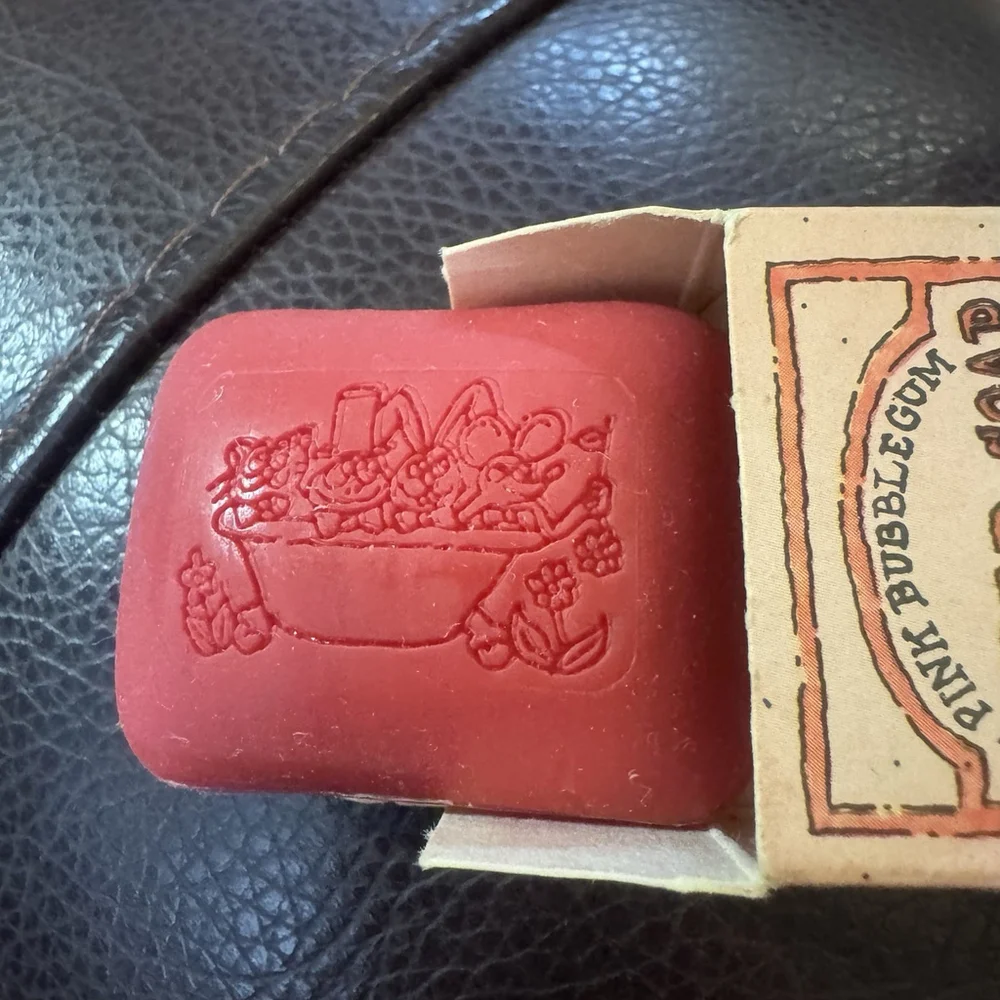 Vtg 1975 Super Soap For Dirty Kids Pink Bubblegum 1 1/8 Oz Village Bath Products